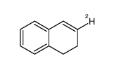 3-deuterio-1,2-dihydronaphthalene结构式