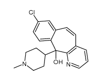 8-chloro-11-(1-methyl-4-piperidinyl)-11H-benzo[5,6]cyclohepta[1,2-b]pyridin-11-ol Structure