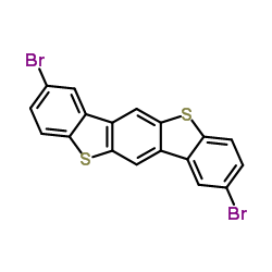 2,8-Dibromobenzo[b][1]benzothieno[2,3-f][1]benzothiophene Structure
