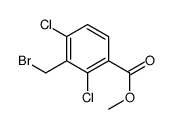 methyl 3-(bromomethyl)-2,4-dichlorobenzoate Structure