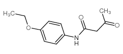 Acetoacet-P-Phenetidide structure