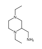 2-Piperazinemethanamine,1,4-diethyl-(9CI) Structure