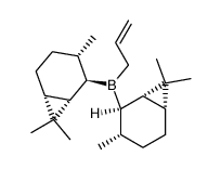 d-B-allylbis(2-isocaranyl)borane结构式