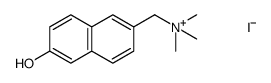 1-(6-hydroxynaphthalen-2-yl)-N,N,N-trimethylmethanaminium iodide结构式