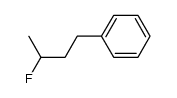 1-(3-fluorobutyl)benzene结构式