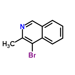 4-BROMO-3-METHYL-ISOQUINOLINE Structure