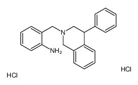 2-[(4-phenyl-3,4-dihydro-1H-isoquinolin-2-yl)methyl]aniline,dihydrochloride结构式
