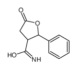 5-oxo-2-phenyloxolane-3-carboxamide结构式