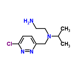 N-[(6-Chloro-3-pyridazinyl)methyl]-N-isopropyl-1,2-ethanediamine Structure