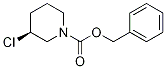 (S)-3-Chloro-piperidine-1-carboxylic acid benzyl ester Structure