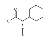 (S)-2-cyclohexyl-3,3,3-trifluoropropanoic acid Structure