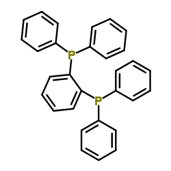 o-bis(diphenylphosphino)benzene Structure