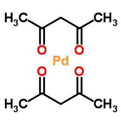 Palladium diacetylacetonate structure