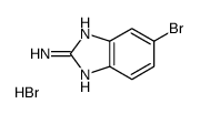 6-bromo-1H-benzimidazol-2-amine,hydrobromide Structure