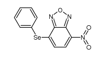 4-nitro-7-(phenylselanyl)benzo[c][1,2,5]oxadiazole结构式