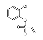 (2-chlorophenyl) ethenesulfonate Structure