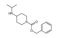 4-Isopropylamino-piperidine-1-carboxylic acid benzyl ester Structure