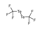 trifluoro-(trifluoromethylditellanyl)methane Structure