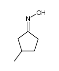 3-methylcyclopentanone oxime结构式