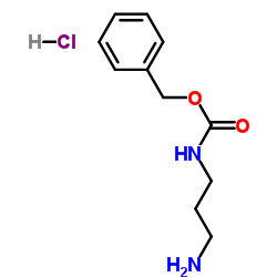 N1-Benzyloxycarbonyl-1,3-diaminopropane hydrochloride Structure