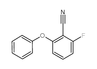 2-fluoro-6-phenoxybenzonitrile Structure