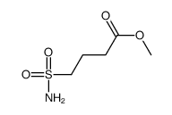 4-Sulfamoyl-butyric acid methyl ester结构式
