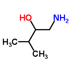 1-Amino-3-methyl-2-butanol Structure