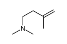 N,N,3-trimethylbut-3-en-1-amine结构式