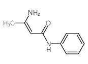 3-amino-N-phenyl-but-2-enamide结构式