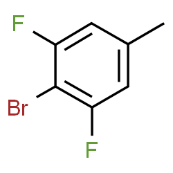 2-Bromo-1,3-difluoro-5-methylbenzene Structure