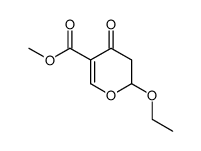 2H-Pyran-5-carboxylicacid,2-ethoxy-3,4-dihydro-4-oxo-,methylester(9CI)结构式