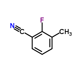 2-氟-3-甲基苯腈结构式