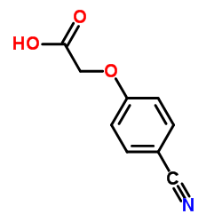 (4-氰基苯氧基)乙酸结构式