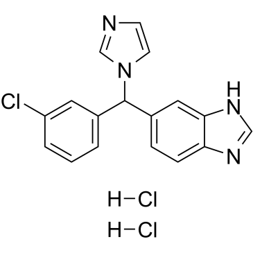 Liarozole dihydrochloride结构式