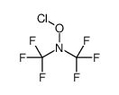 [bis(trifluoromethyl)amino] hypochlorite结构式