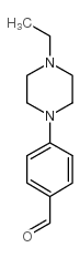 4-(4-乙基哌嗪-1-基)苯甲醛结构式