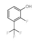 2-氟-3-(三氟甲基)苯酚结构式