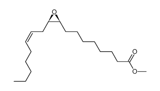 cis-9,10-epoxy-12cis-octadecenoic acid methyl ester Structure