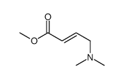 (E)-4-(二甲基氨基)丁-2-烯酸甲酯结构式