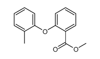 2-(2-Methylphenoxy)benzoic acid methyl ester结构式
