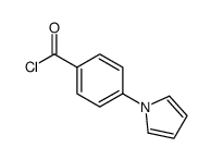 Benzoyl chloride, 4-(1H-pyrrol-1-yl)- (9CI) Structure