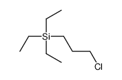 3-chloropropyl(triethyl)silane Structure
