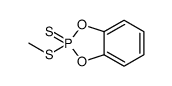 2-methylsulfanyl-2-sulfanylidene-1,3,2λ5-benzodioxaphosphole结构式