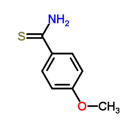 4-甲氧基硫代苯甲胺结构式