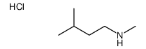 N-(3-甲基丁基)-N-甲胺盐酸盐结构式