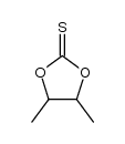 4,5-dimethyl-[1,3]dioxolane-2-thione结构式