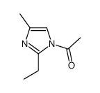 2-乙基-4-甲基咪唑乙酸酯结构式