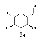 β-D-glucopyranosyl fluoride结构式