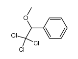 1-methoxy-1-phenyl-2,2,2-trichloroethane结构式