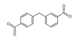(3-nitro-phenyl)-(4-nitro-phenyl)-methane结构式